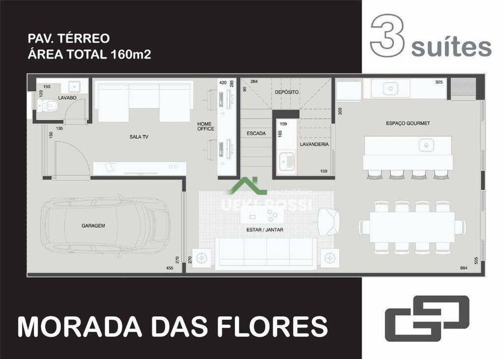 Casa de Condomínio à venda com 3 quartos, 150m² - Foto 4