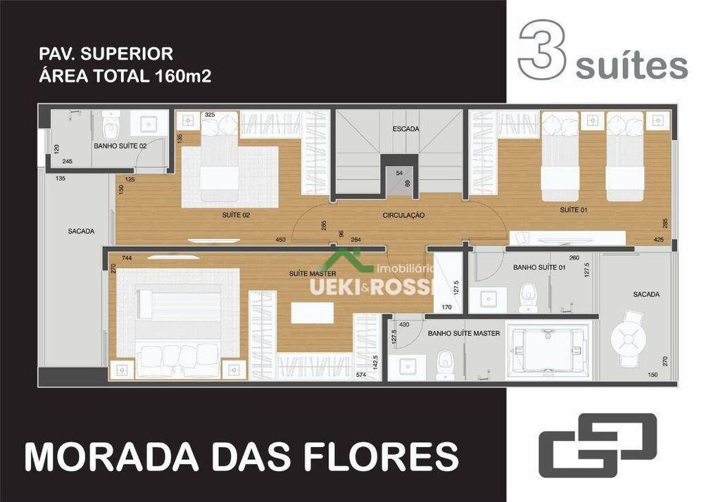 Casa de Condomínio à venda com 3 quartos, 150m² - Foto 2
