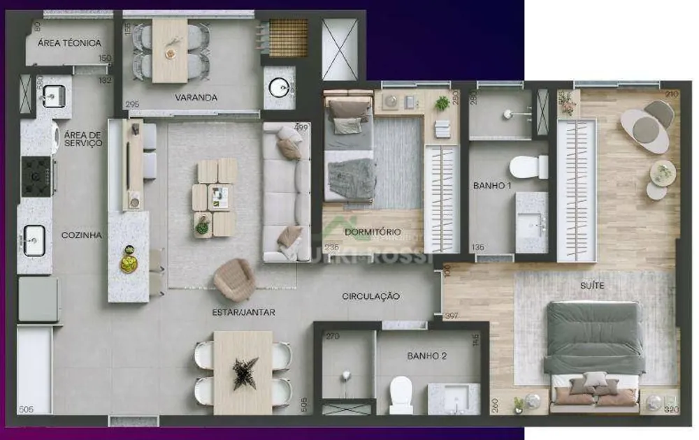 Apartamento, 2 quartos, 74 m² - Foto 8