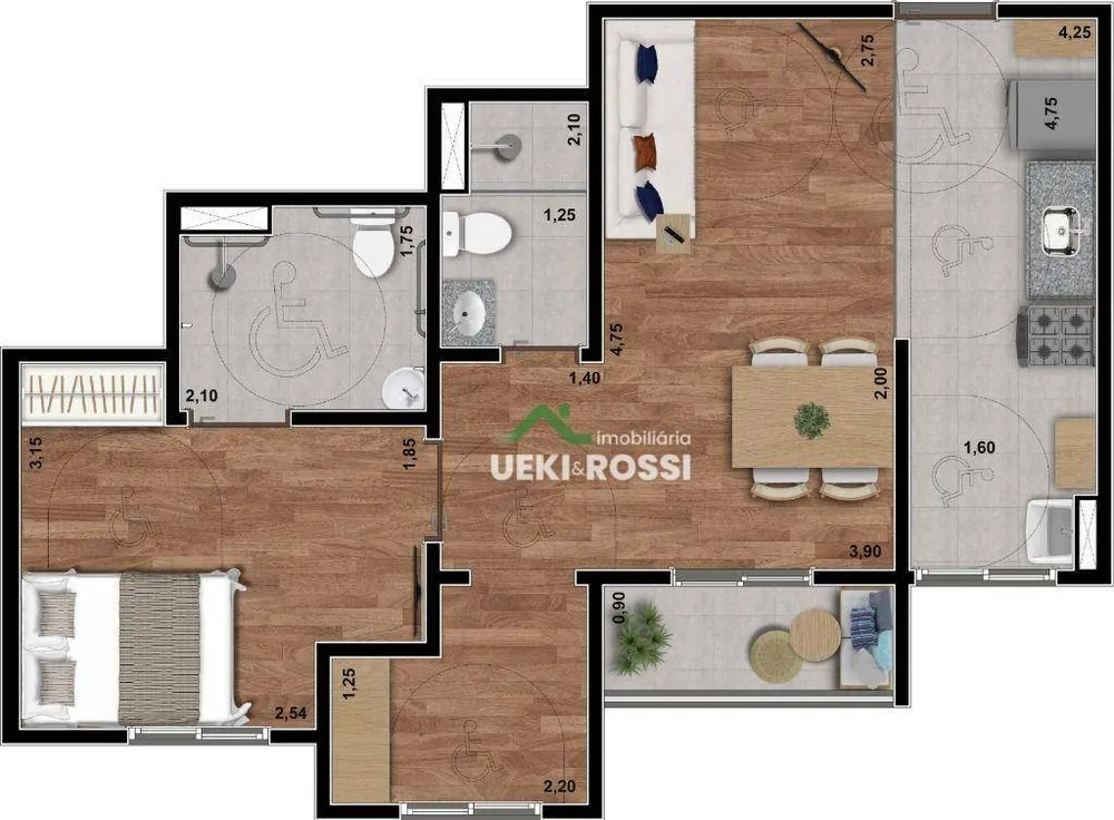 Apartamento, 2 quartos, 50 m² - Foto 15