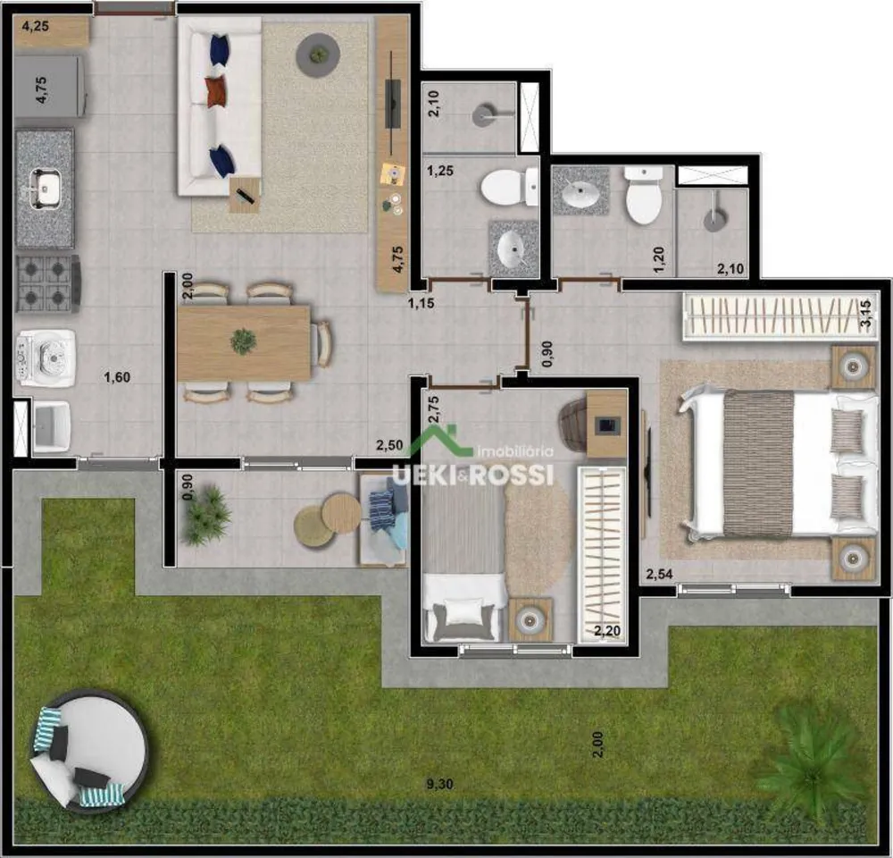 Apartamento, 2 quartos, 50 m² - Foto 14