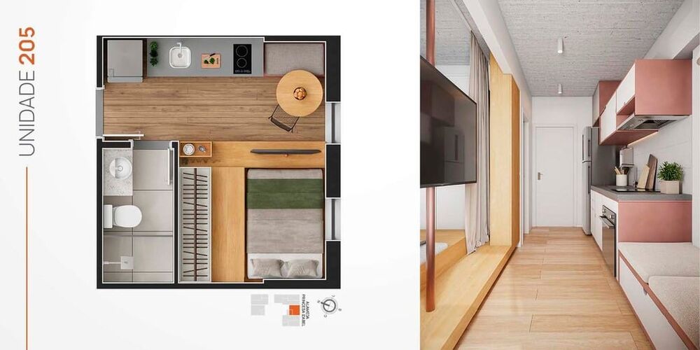 Apartamento à venda com 2 quartos, 42m² - Foto 36
