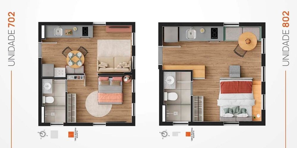 Apartamento à venda com 2 quartos, 42m² - Foto 41