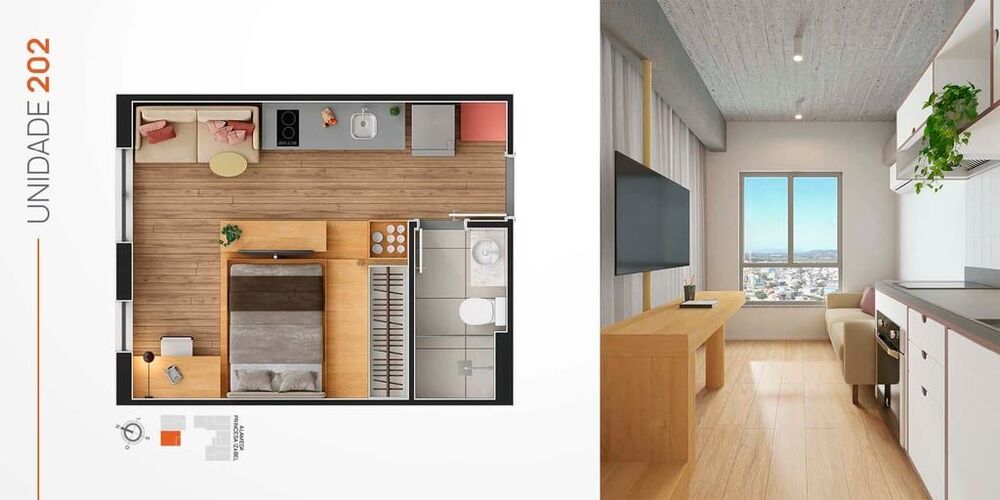 Apartamento à venda com 2 quartos, 42m² - Foto 34