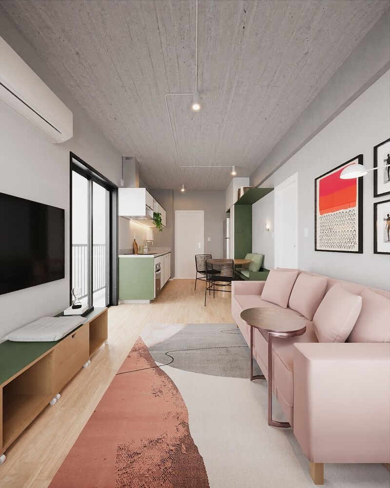 Apartamento à venda com 2 quartos, 42m² - Foto 7