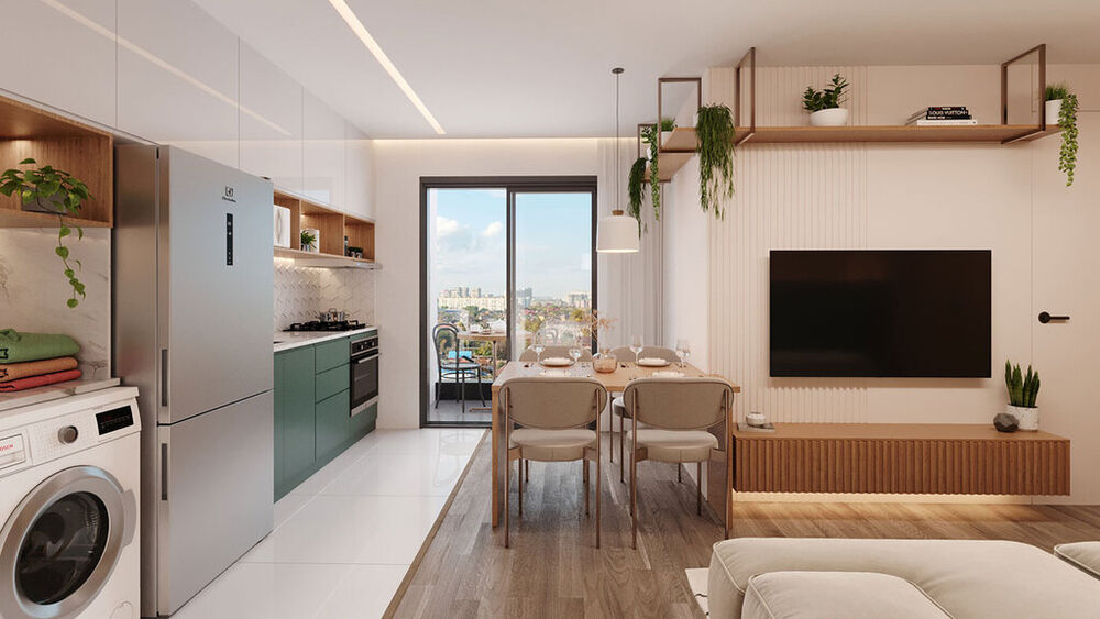 Apartamento à venda com 1 quarto, 33m² - Foto 3