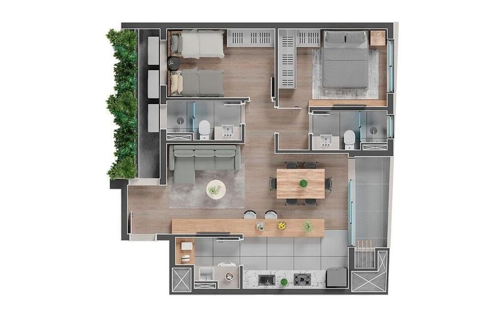Cobertura à venda com 3 quartos, 166m² - Foto 29