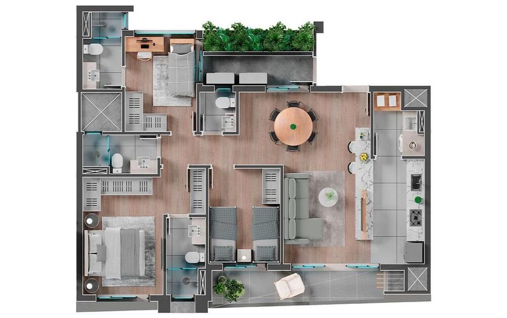 Cobertura à venda com 3 quartos, 166m² - Foto 30