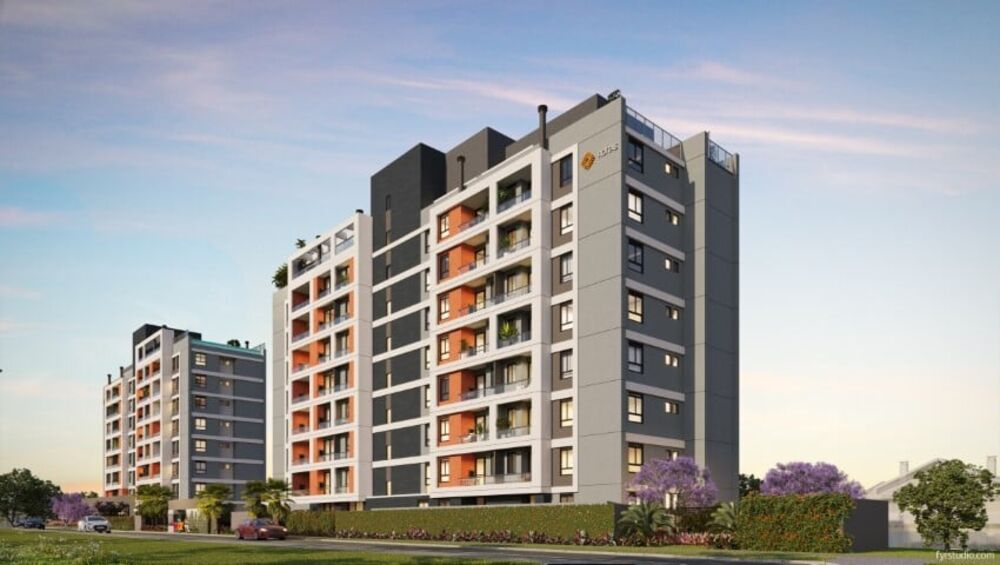 Apartamento à venda com 3 quartos, 64m² - Foto 2