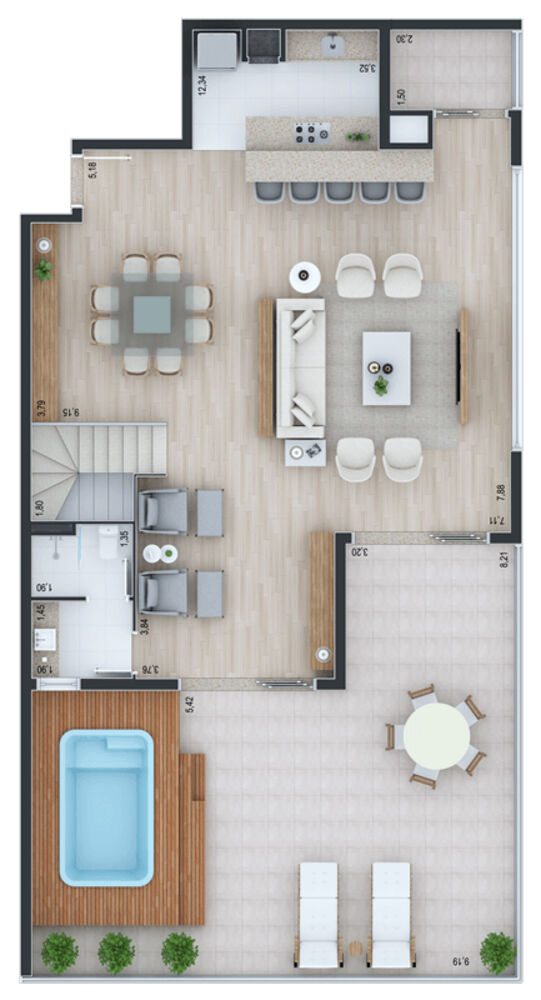Apartamento à venda com 3 quartos, 181m² - Foto 41