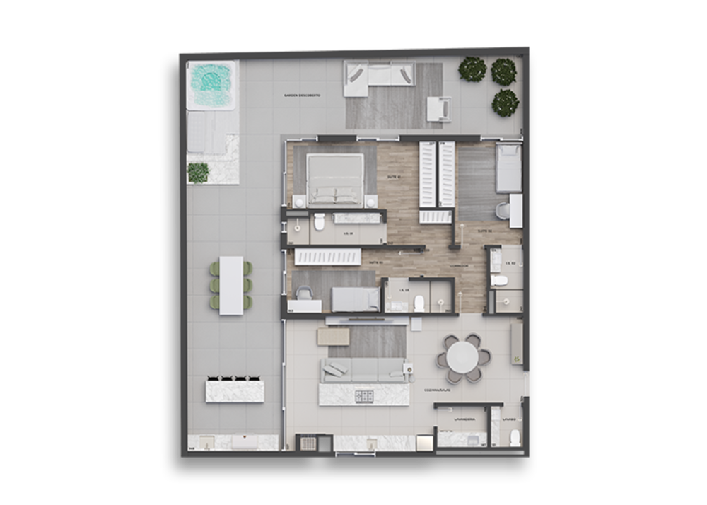 Cobertura à venda com 3 quartos, 250m² - Foto 37