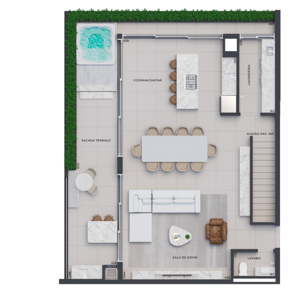Cobertura à venda com 3 quartos, 250m² - Foto 40