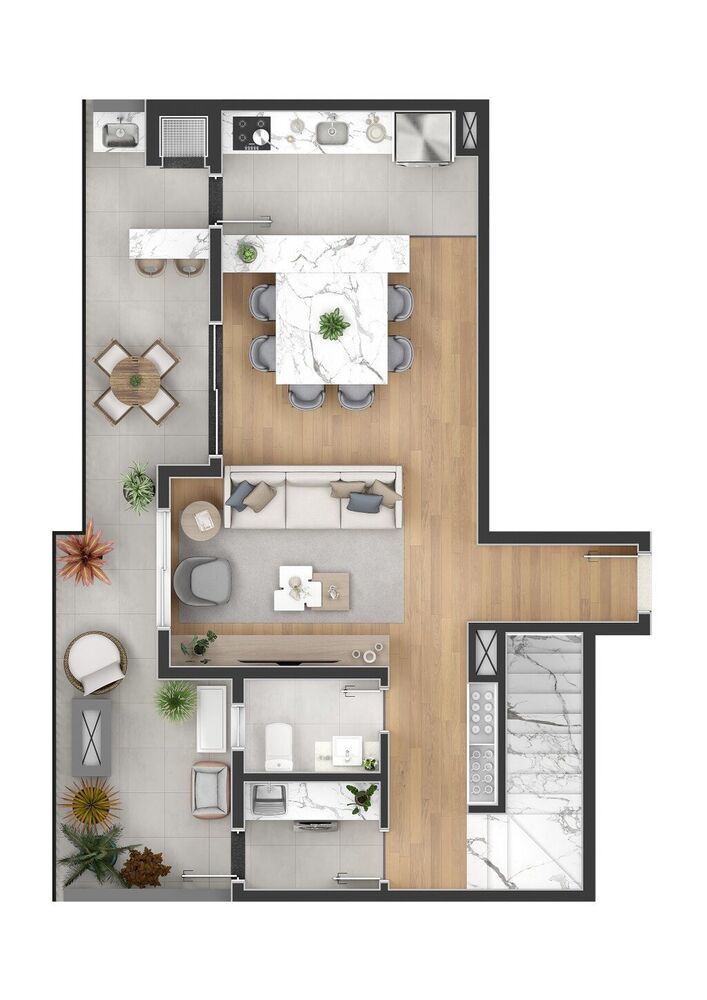 Apartamento à venda com 2 quartos, 90m² - Foto 33