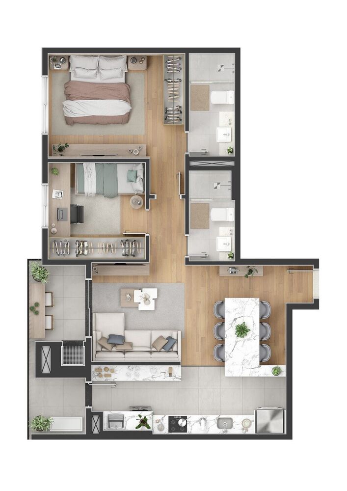 Apartamento à venda com 2 quartos, 90m² - Foto 22