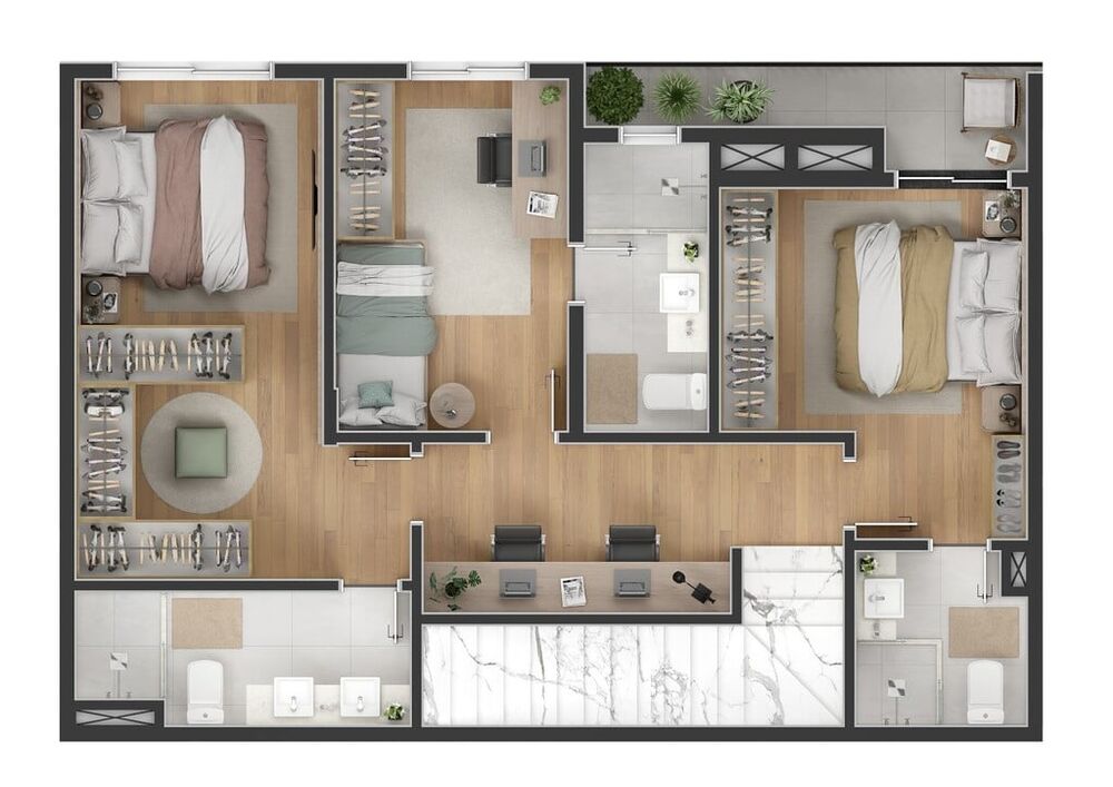 Apartamento à venda com 2 quartos, 90m² - Foto 38
