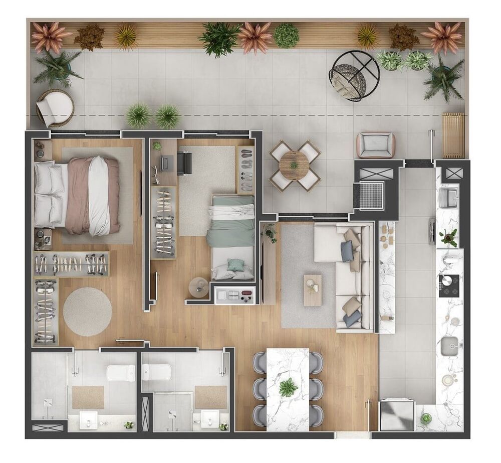 Apartamento à venda com 2 quartos, 90m² - Foto 29