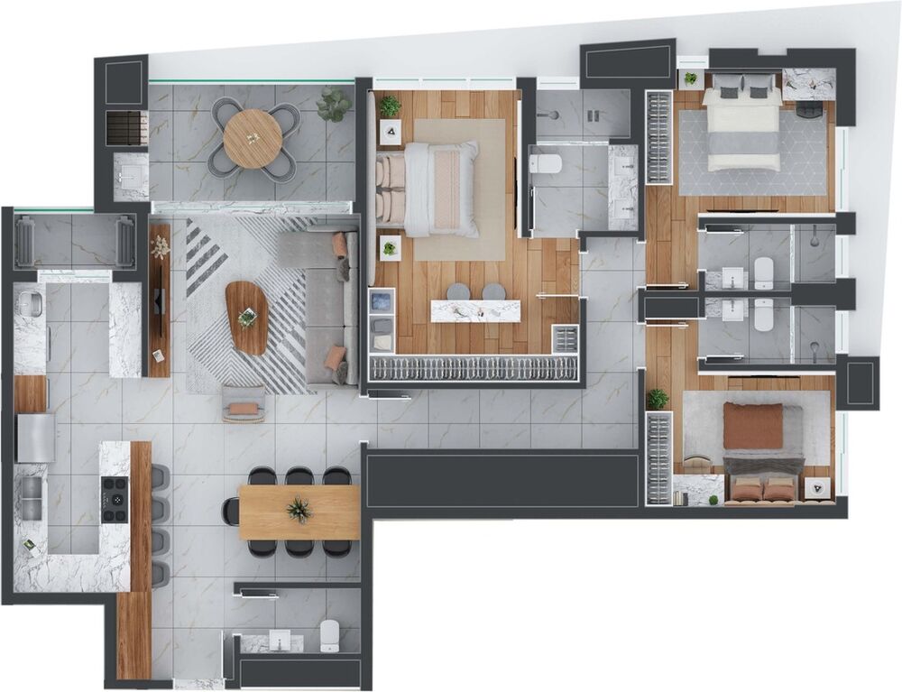 Apartamento à venda com 3 quartos, 318m² - Foto 26