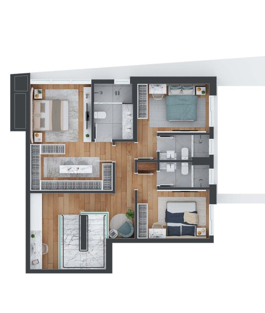 Apartamento à venda com 3 quartos, 318m² - Foto 32