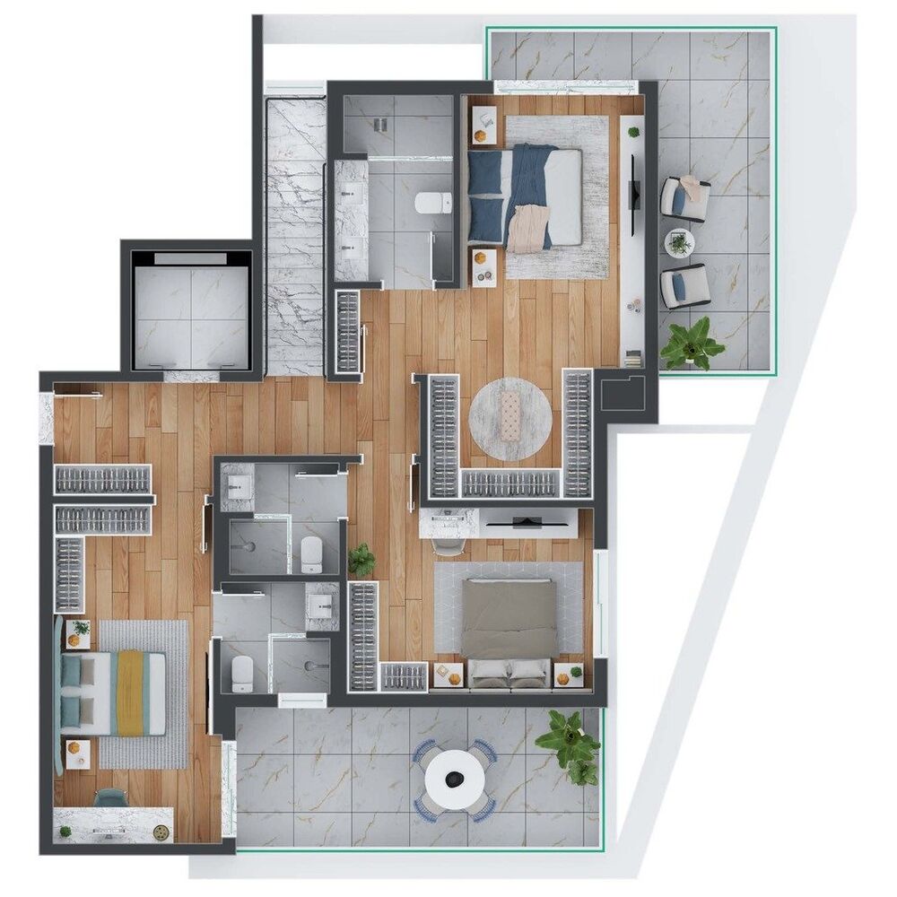 Apartamento à venda com 3 quartos, 318m² - Foto 36