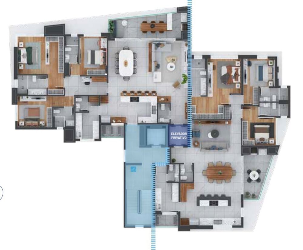 Apartamento à venda com 3 quartos, 318m² - Foto 21