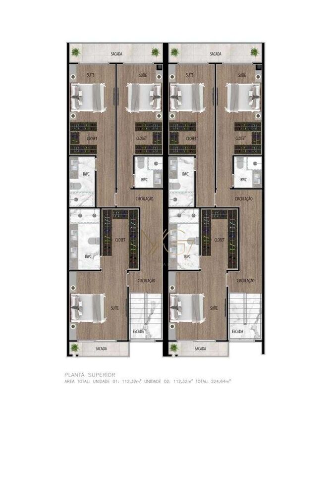 Sobrado, 3 quartos, 214 m² - Foto 7