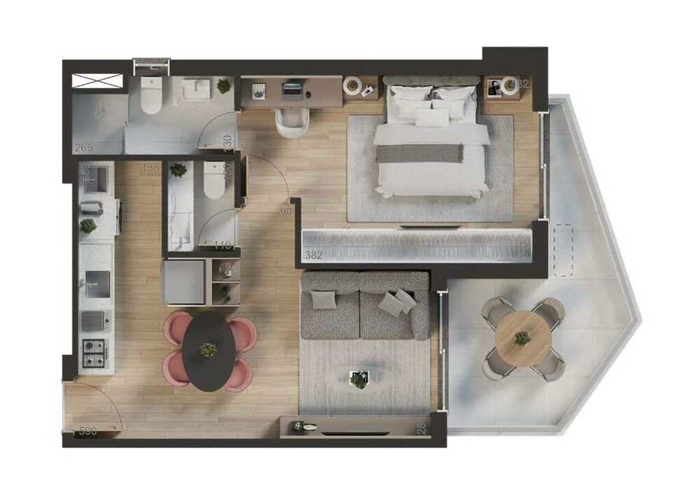 Apartamento à venda com 3 quartos, 191m² - Foto 26