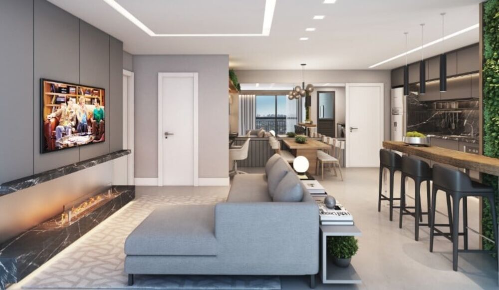 Apartamento à venda com 3 quartos, 77m² - Foto 1