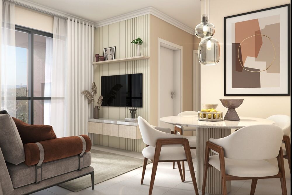 Apartamento à venda com 2 quartos, 49m² - Foto 3