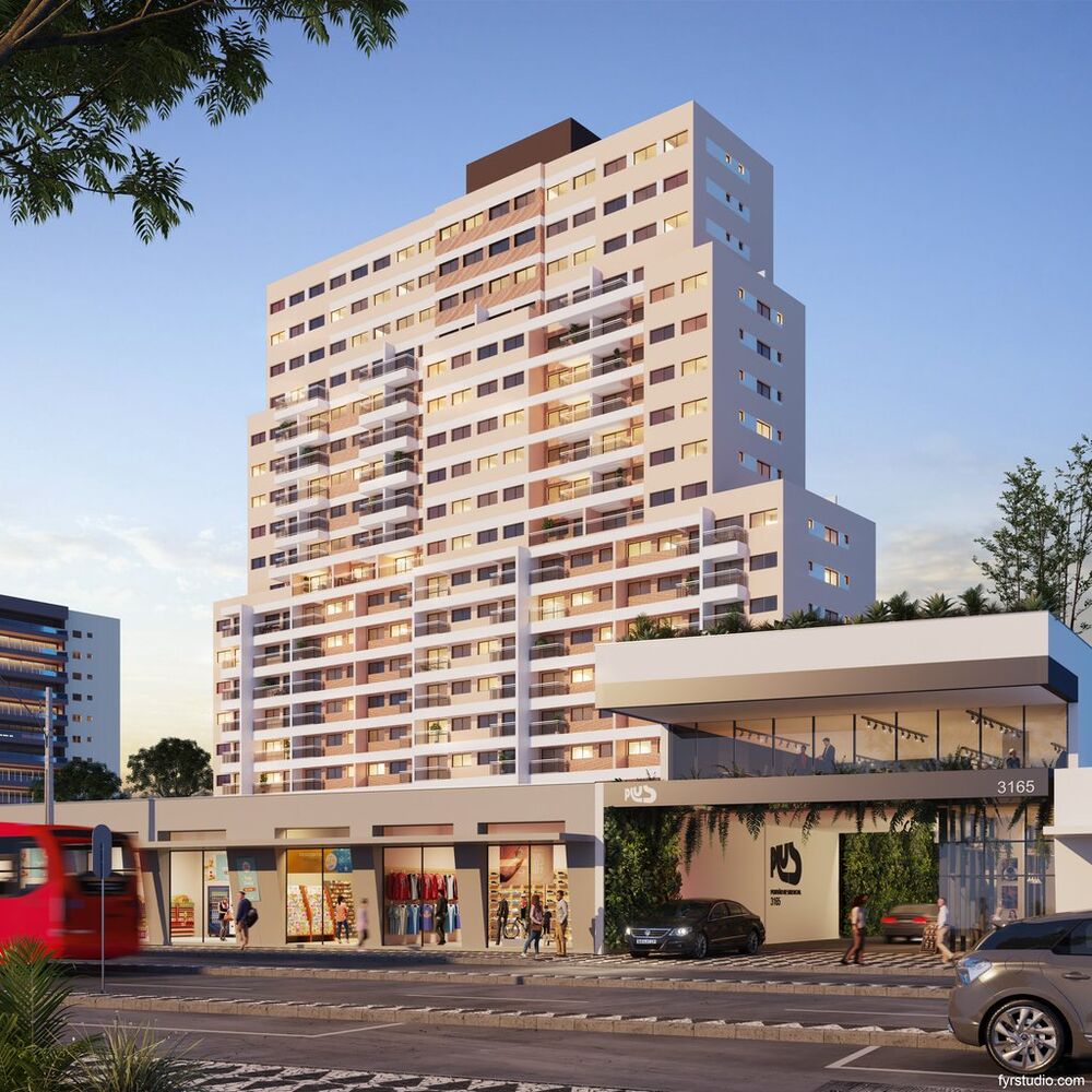 Apartamento à venda com 1 quarto, 36m² - Foto 1
