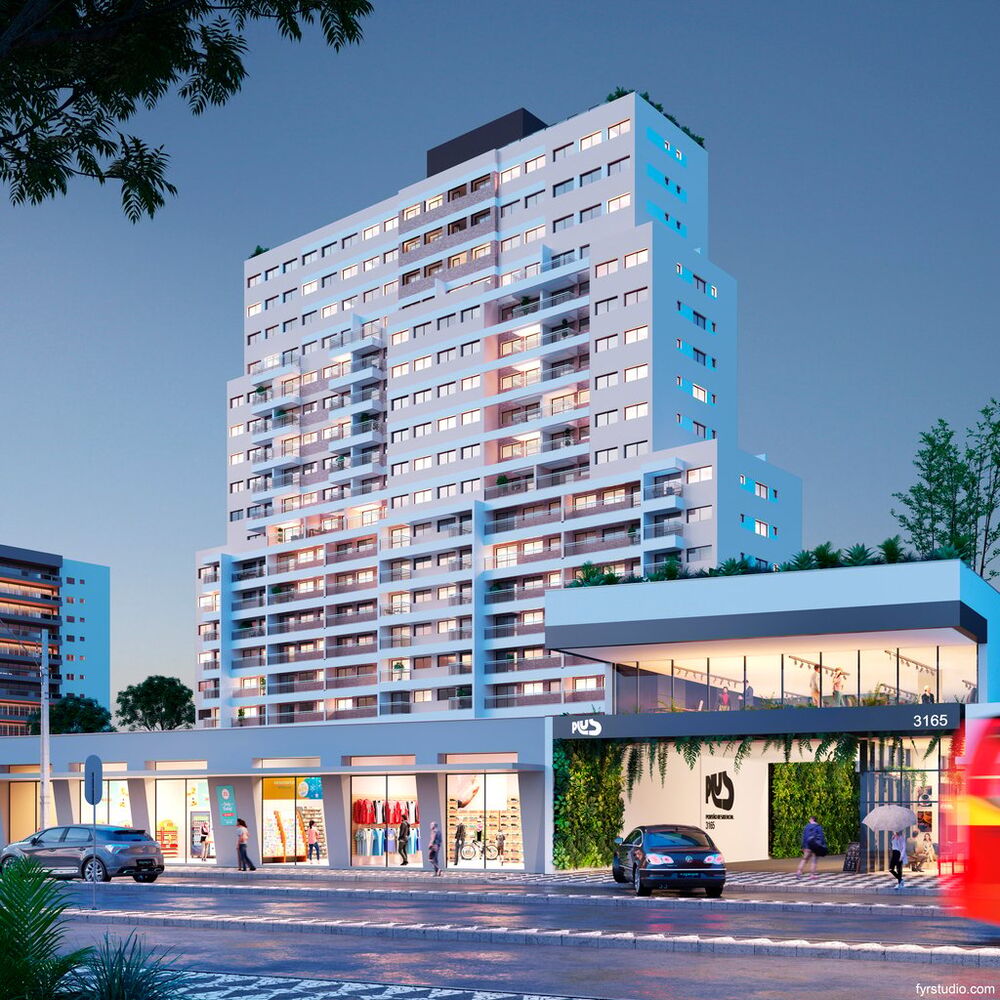 Apartamento à venda com 1 quarto, 36m² - Foto 2