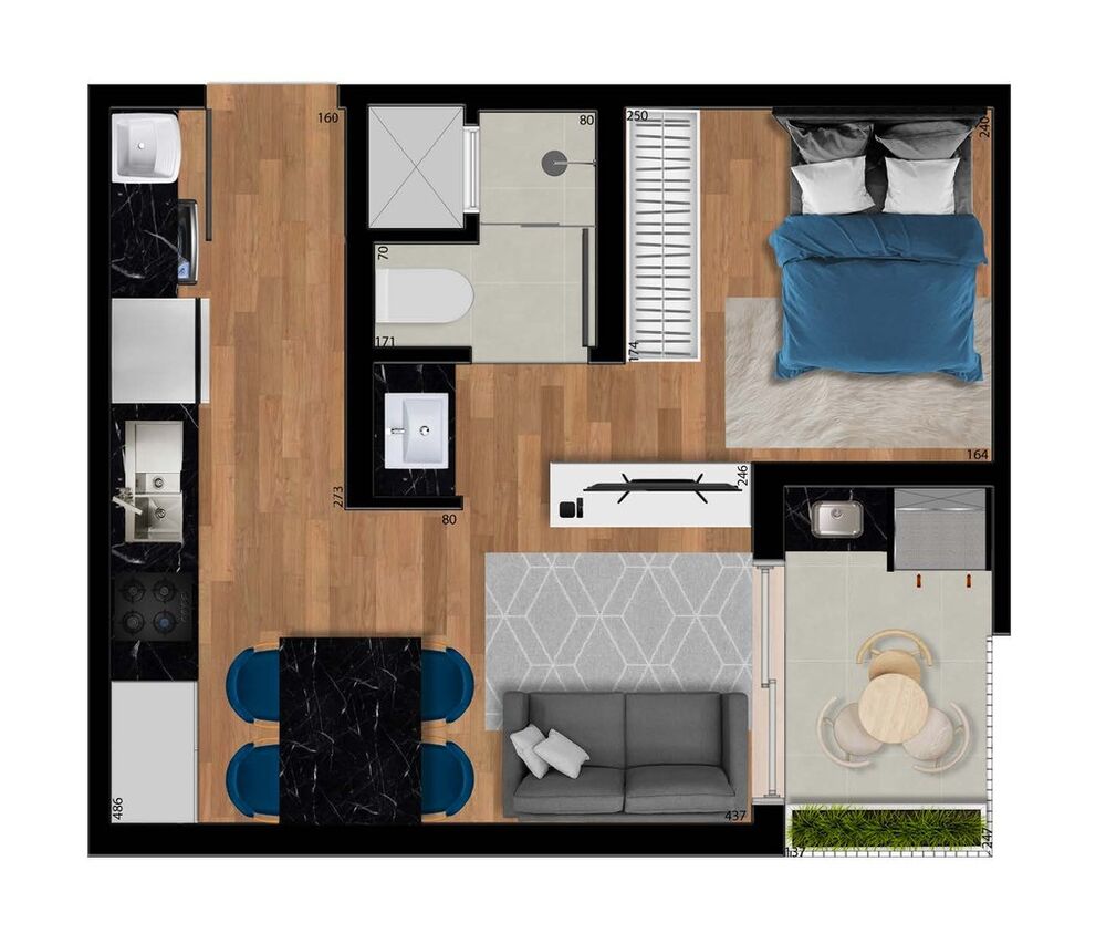 Apartamento à venda com 3 quartos, 98m² - Foto 13