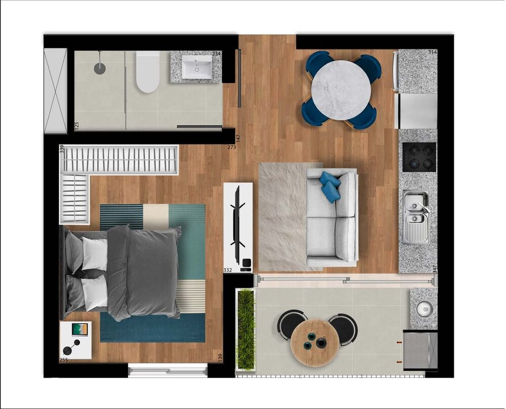 Apartamento à venda com 3 quartos, 98m² - Foto 15