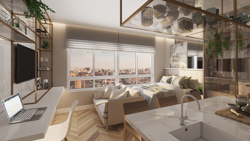 Apartamento, 1 quarto, 30 m² - Foto 2