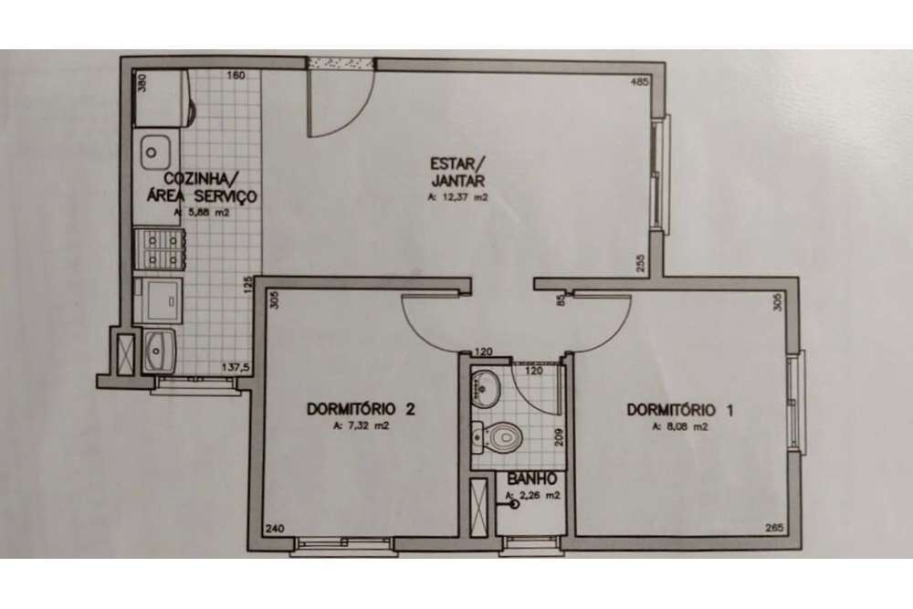 Apartamento, 2 quartos, 44 m² - Foto 7
