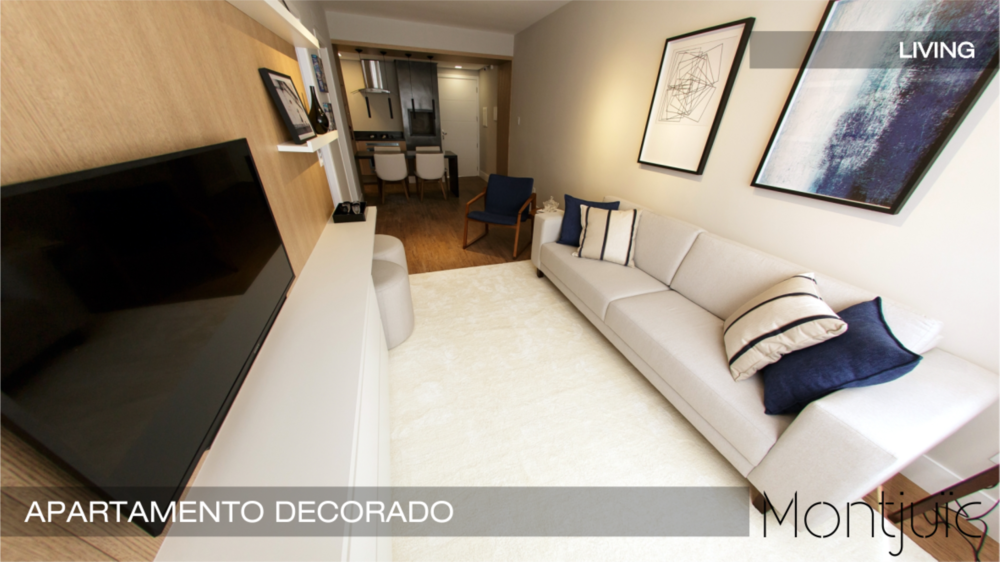 Apartamento, 1 quarto, 53 m² - Foto 1