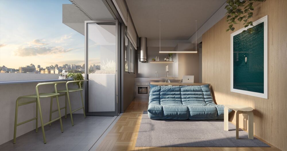 Apartamento, 1 quarto, 37 m² - Foto 1