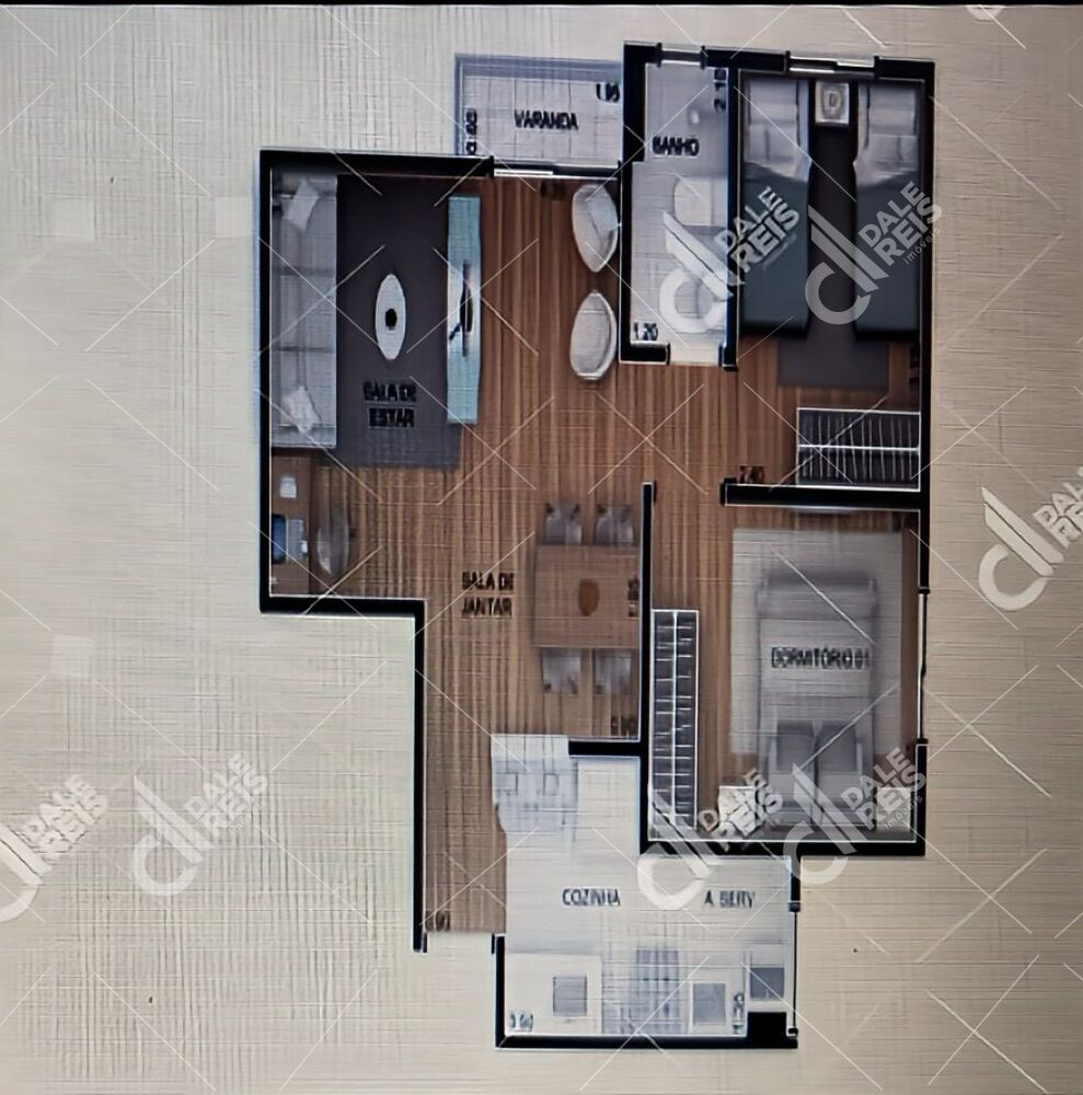 Apartamento, 2 quartos, 52 m² - Foto 9