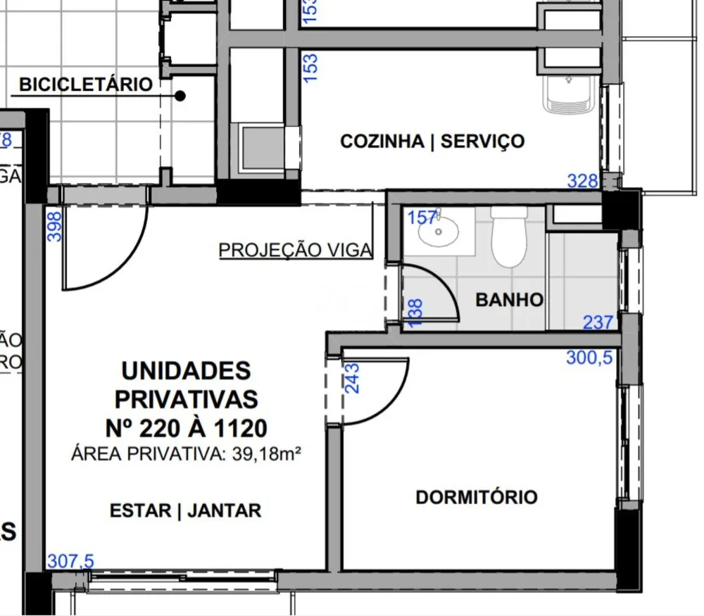Apartamento, 1 quarto, 39 m² - Foto 3