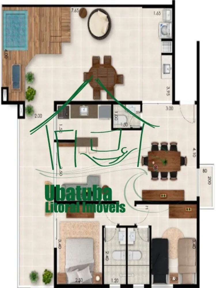 Cobertura, 2 quartos, 113 m² - Foto 4