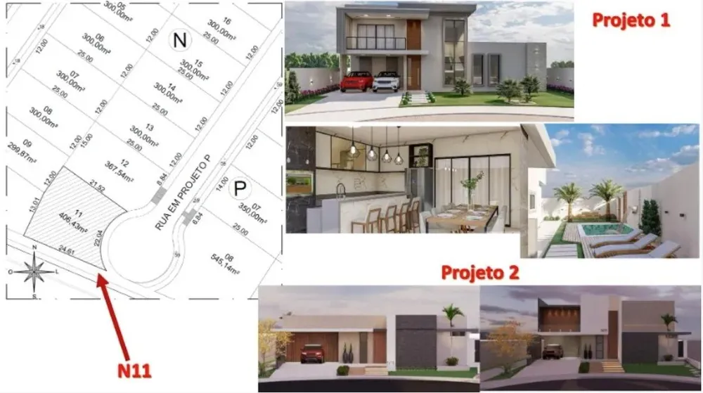 Terreno, 406 m² - Foto 2