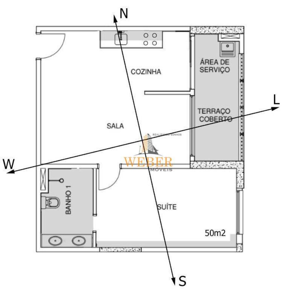 Apartamento, 2 quartos, 50 m² - Foto 8