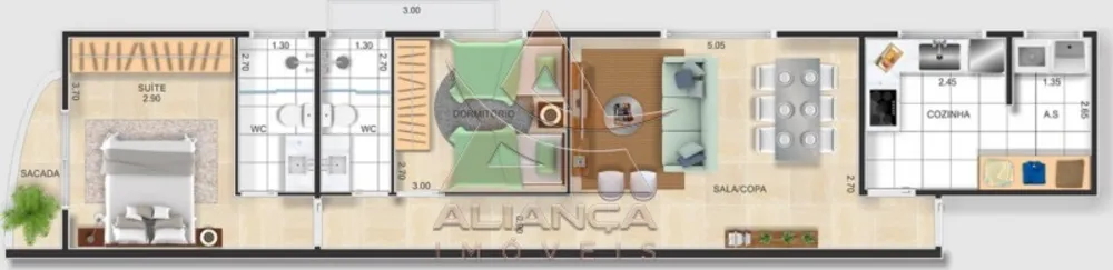 Apartamento, 2 quartos, 72 m² - Foto 4