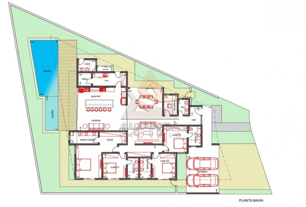 Casa de Condomínio à venda com 4 quartos, 285m² - Foto 4