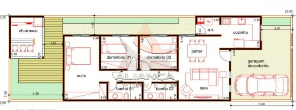 Casa, 3 quartos, 96 m² - Foto 8