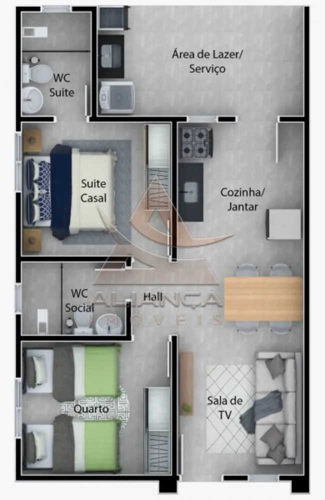 Casa, 2 quartos, 58 m² - Foto 11