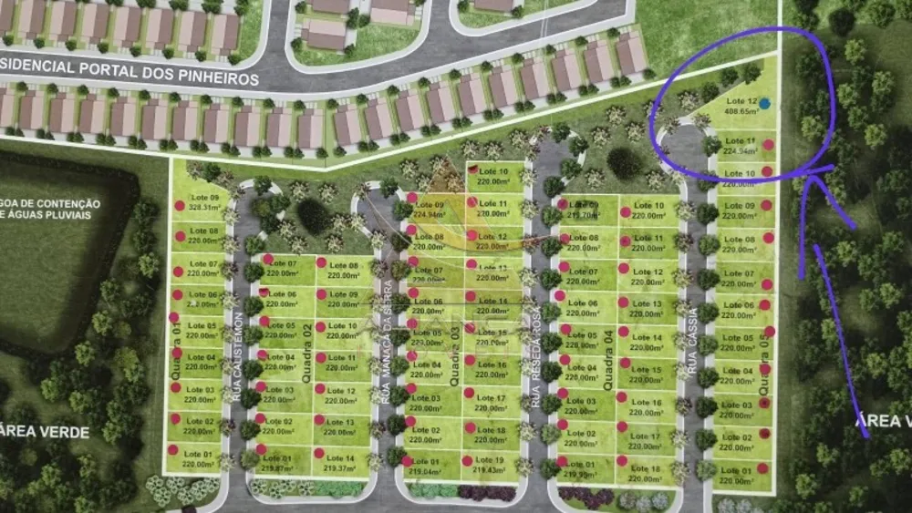 Terreno, 409 m² - Foto 2