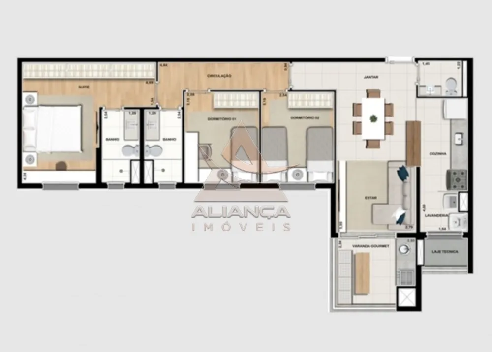 Apartamento, 3 quartos, 93 m² - Foto 6