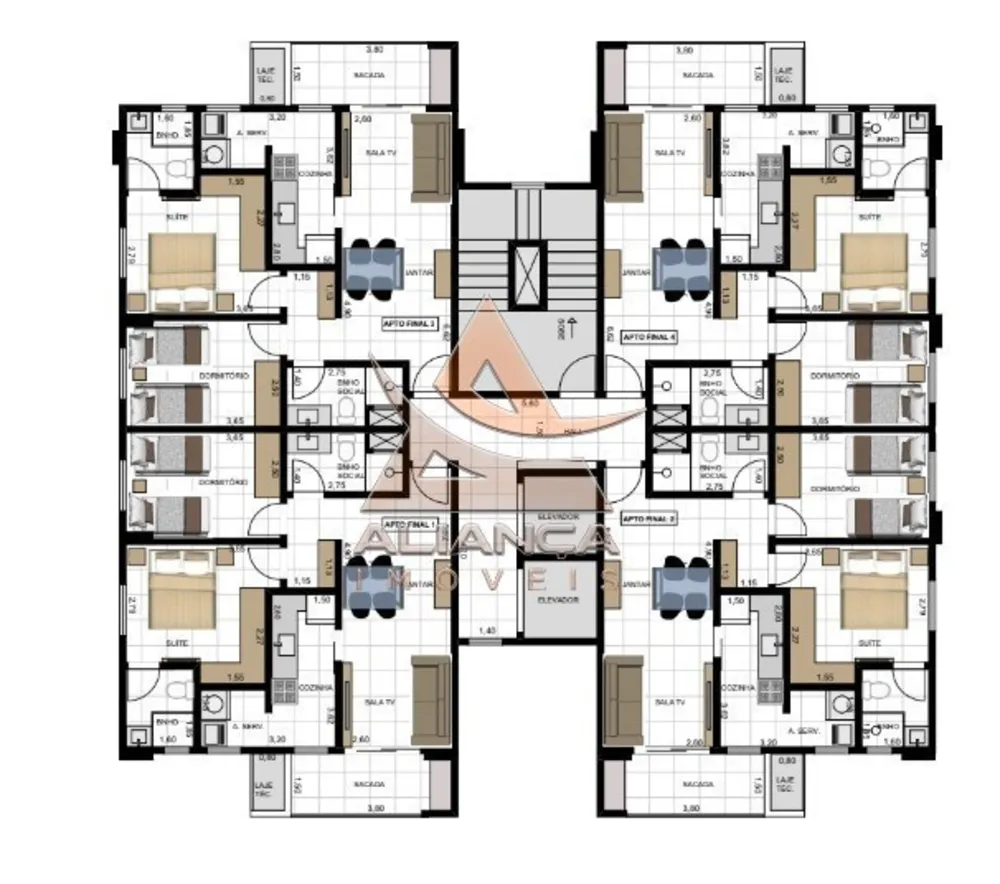 Apartamento, 2 quartos, 67 m² - Foto 3
