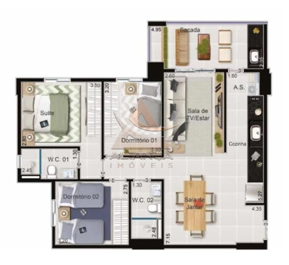 Apartamento, 3 quartos, 90 m² - Foto 9