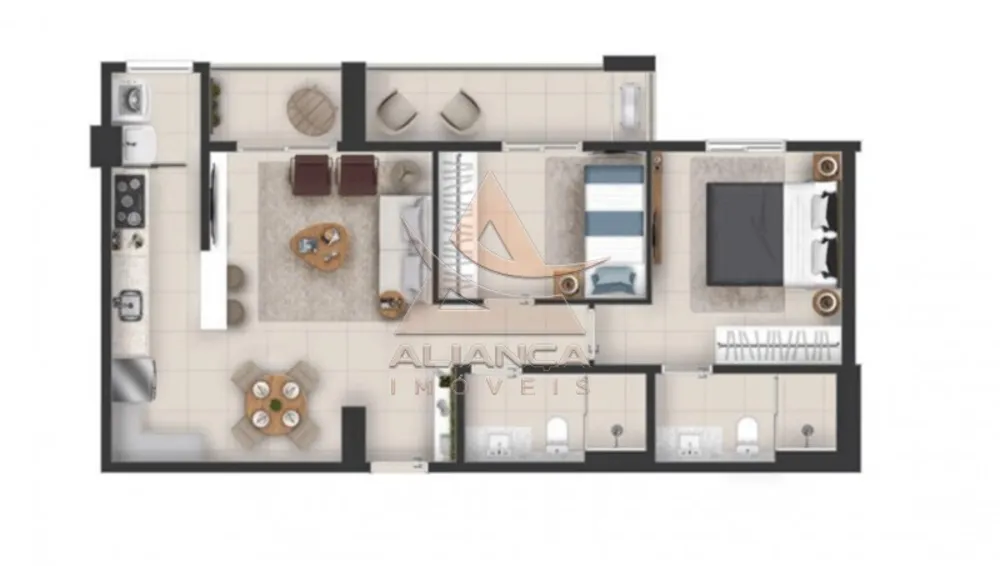 Apartamento, 2 quartos, 66 m² - Foto 8